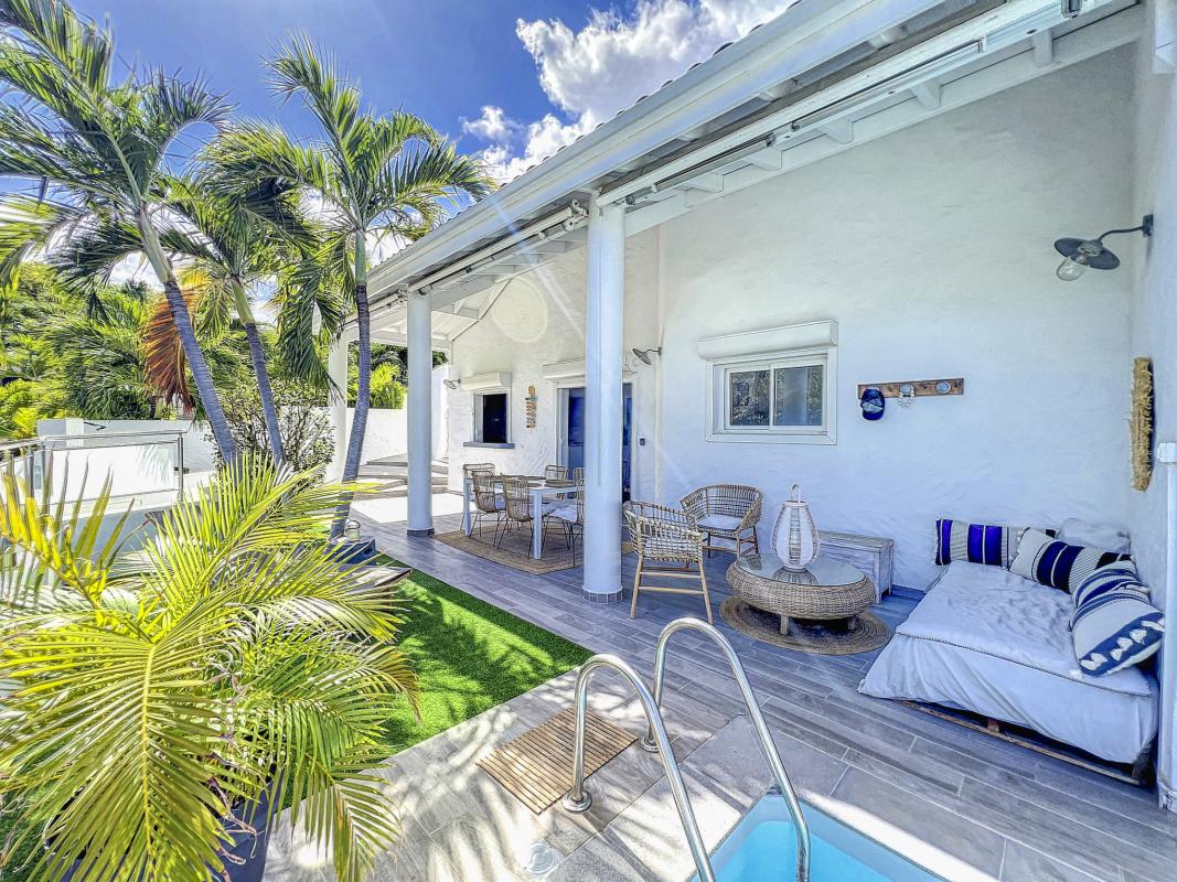 Villa 6 personnes à Baie Orientale-terrasse-3